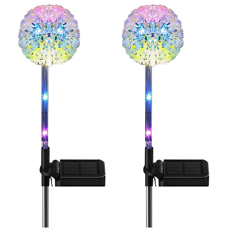 

Уличный садовый светильник на солнечной батарее, солнечный Одуванчик, уличный цветочный светильник для газона, двора, патио, украшение для ...