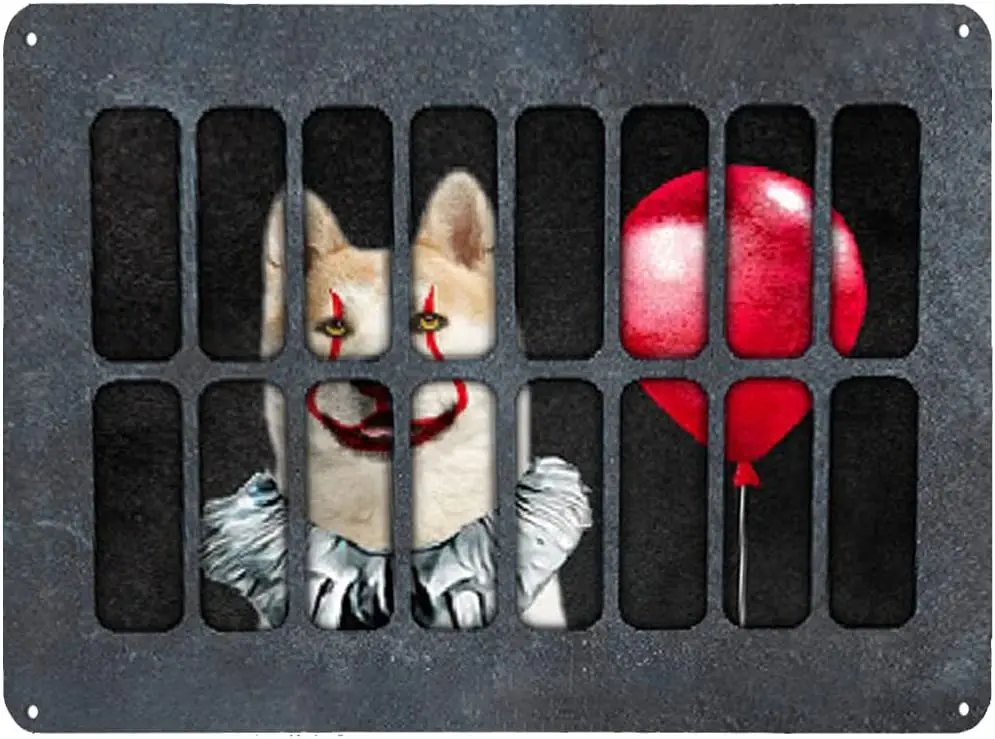 

Винтажный жестяной знак, смешная собака, косплей, Настенный декор, собака, подарок для влюбленных, Осенний Декор для дома, офиса, кофе