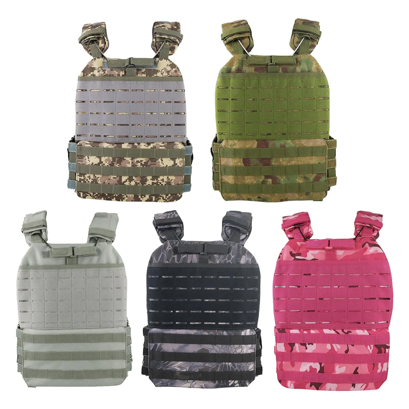 

Tactical Army Vest Camouflage Combat Paintball Hunting Protection