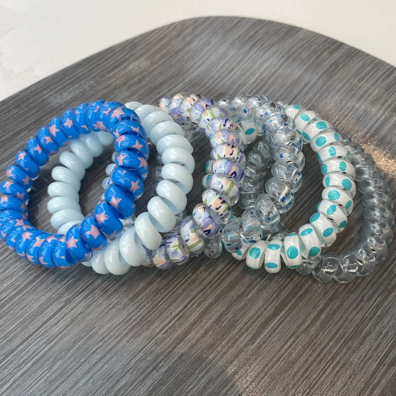 Женская резинка для волос с принтом в ассортименте