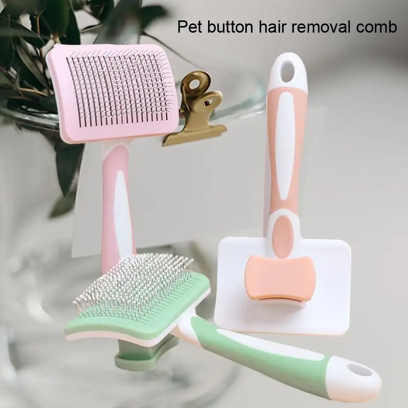 

Ultimate Self-Cleaning Pet Comb for Cats - Say Goodbye to Shedding with this Revolutionary Grooming Tool"Introducing the game-c