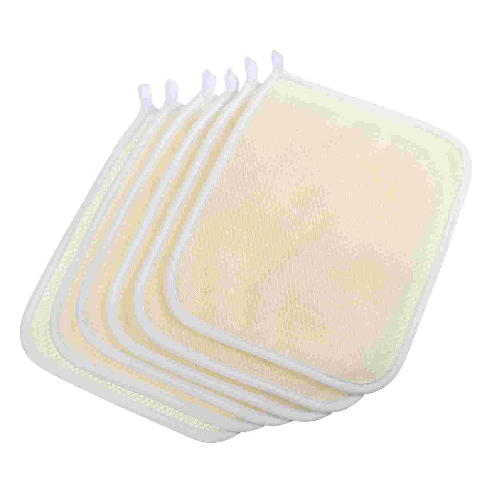 

6Pcs Scrub Towels Shower Towels Bath Brushes Loofah Brushes for Bath Shower Home