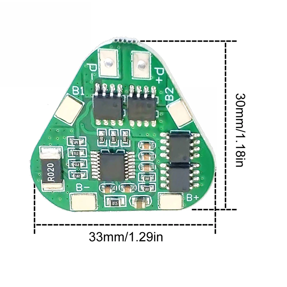

1 Pcs 3S 12V Lithium Battery Protection Board 11.1V Overcharge Over-discharge Protect For Power Tools Accessories