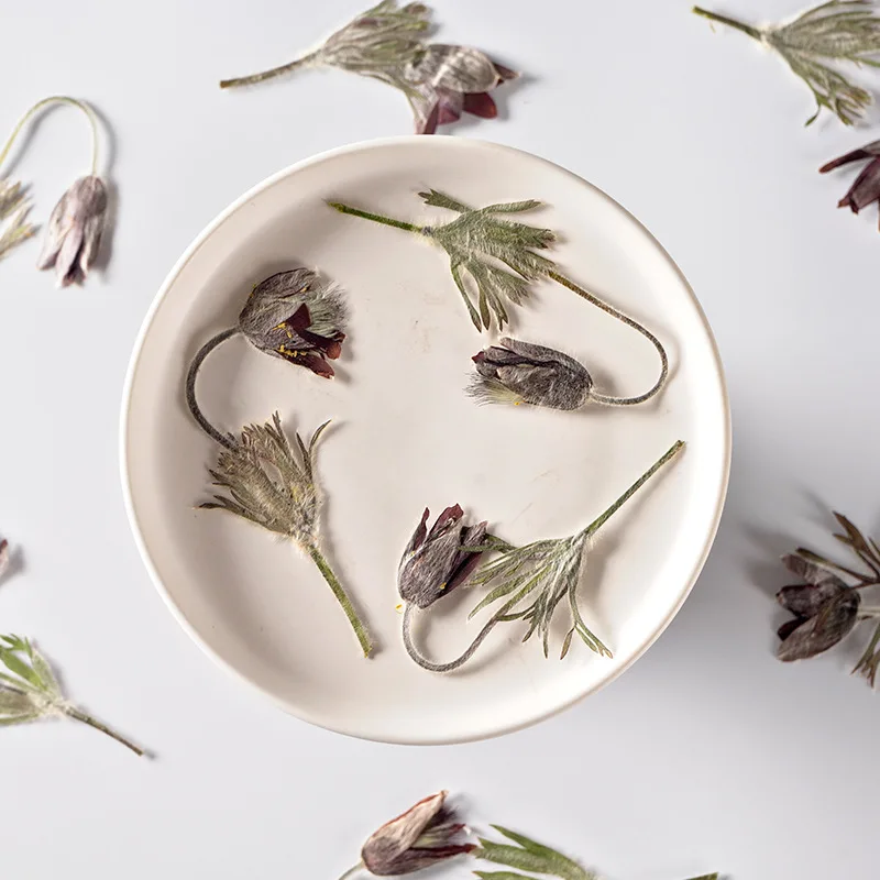 

Pressed Dried Pulsatilla Chinensis Flower Dry Plants Necklace Making Craft DIY Accessories Artificial Flower Decoration 12Pcs