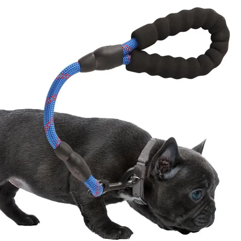 

Pet Dog Leash No Pull Rope With Padded Handle Reinforced Stitching Outdoor Training Tool For Small Medium And Large Dogs