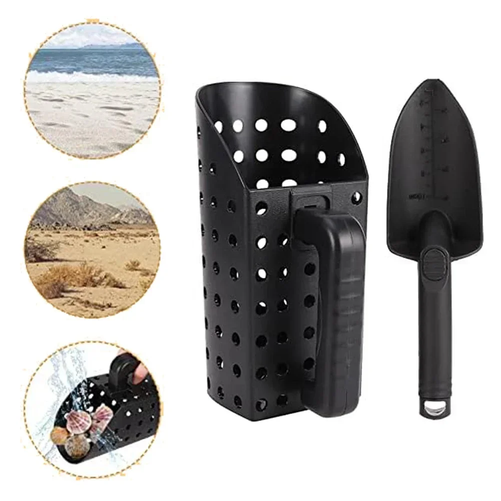 Совок для песка из АБС-пластика металлический сито пляжный инструмент охоты за