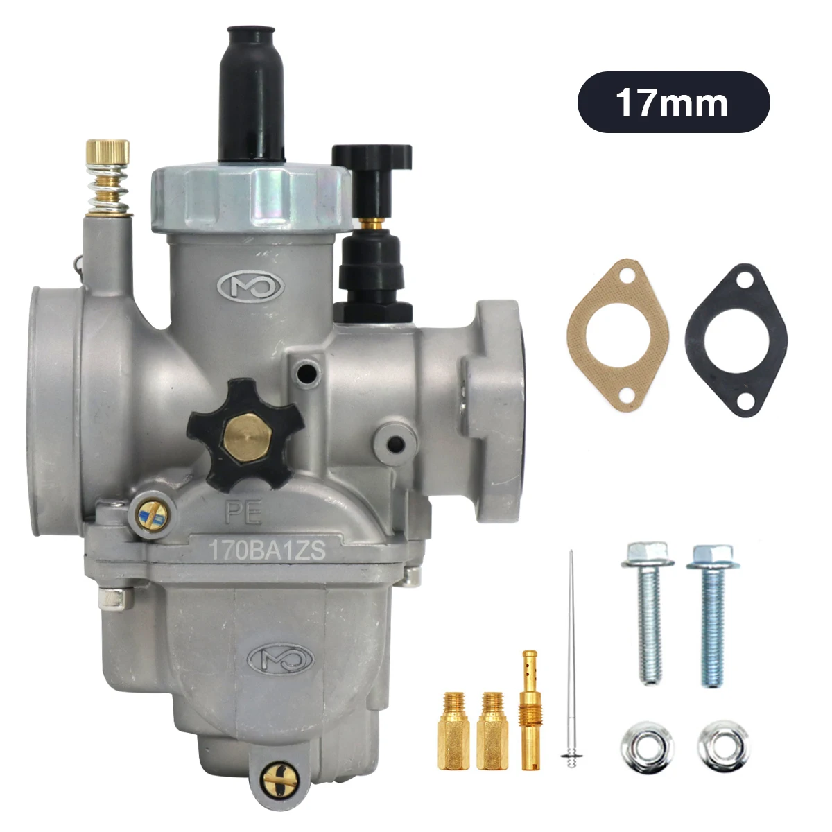 Карбюратор мотоциклетный Alconstar PE17/19/22/24/26/28 мм ручной дроссель карбюратор для