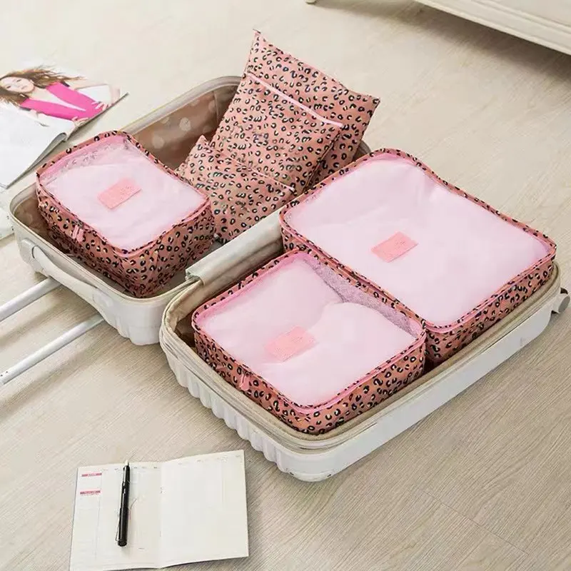 6Pcs Packing Cubes for Travel Luggage Organiser Bag,  Compression Pouches Packing Organizers Storage Bags for Travel Accessories