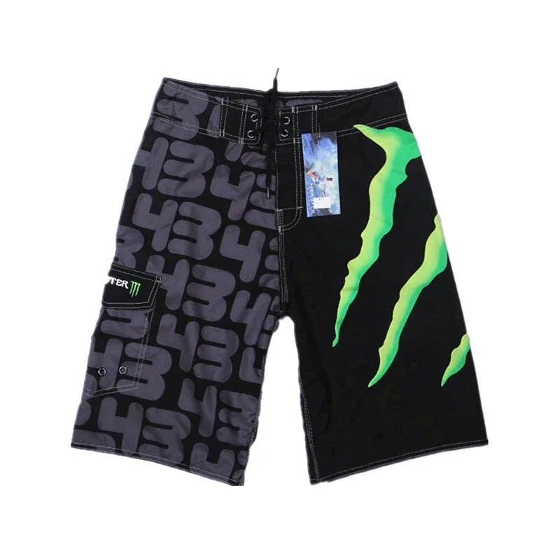 

2023 latest Monster Energy Brand men's mountain bike downhill shorts loose outdoor sports riding road mountain bike shorts