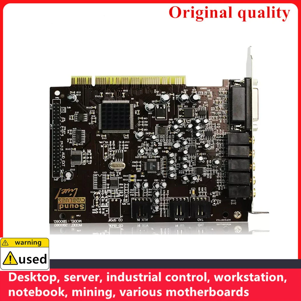 Для креативной записи SB0060 PCI 5,1 блоггер встроенная звуковая карта автономный настольный компьютер оборудование KTV караоке