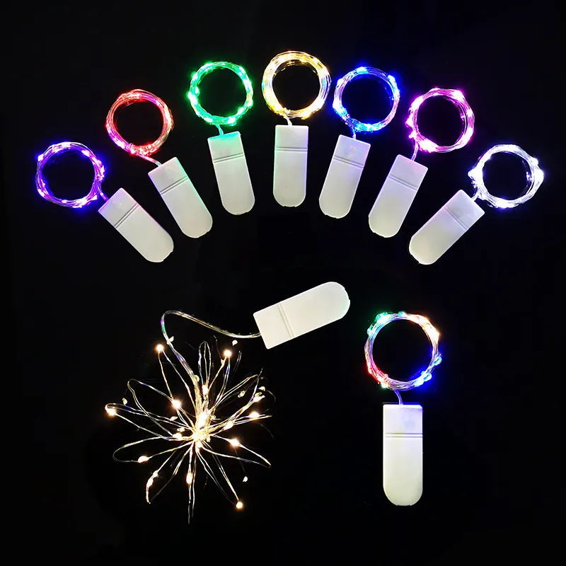 

Holiday Party Lighting Strings Outdoor Christmas Tree DIY Garden Decoration Lamp 10pcs Fairy Lamp LED Copper Wire String Lights