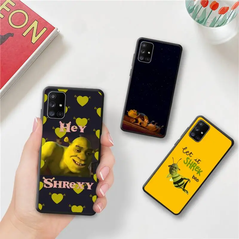 Мультяшный смешной фильм Шрек чехол для телефона Samsung Galaxy A52 A21S A02S A12 A31 A81 A10 A30 A32 A50