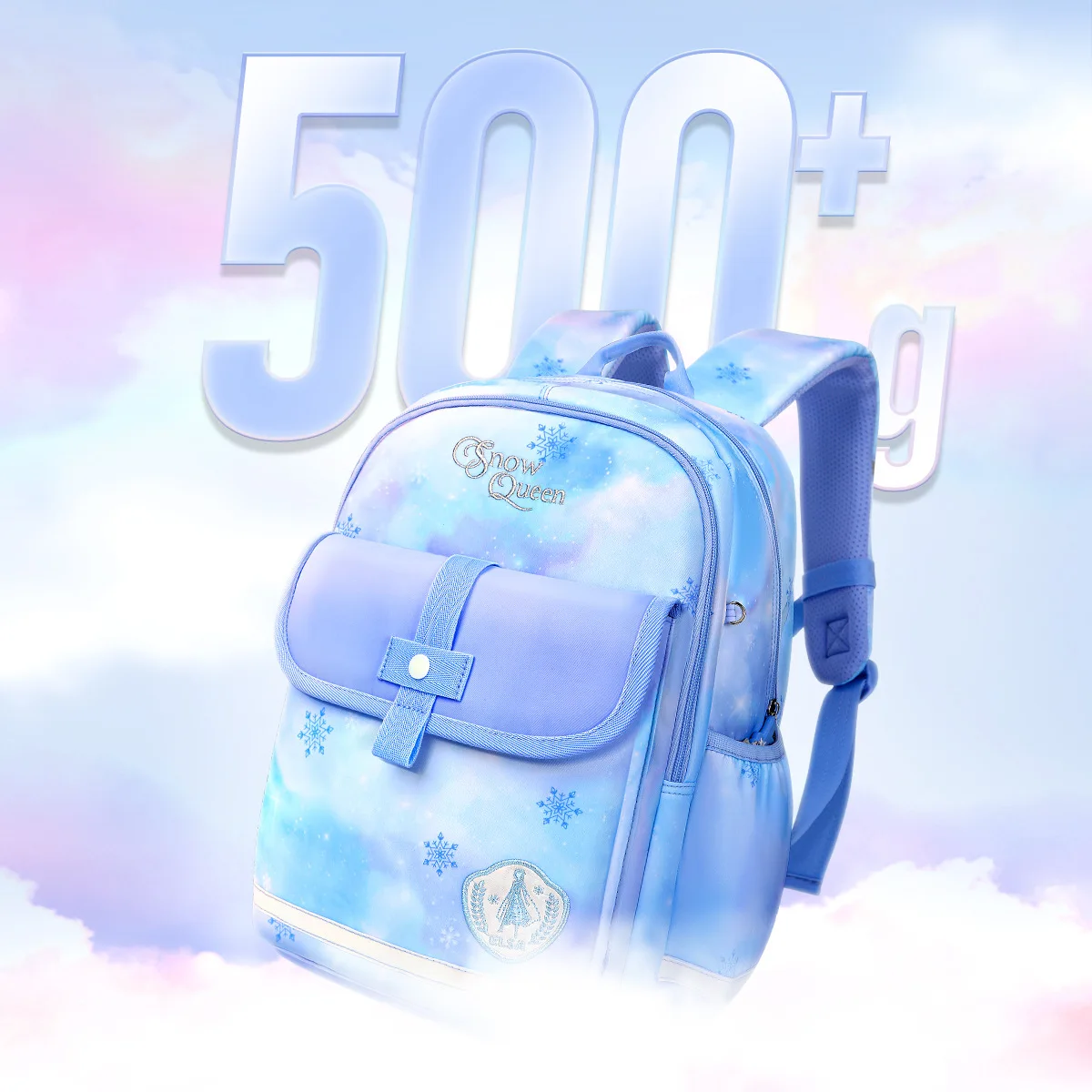 Disney Frozen School Bag For Girls Primary Middle Student Leisure Shoulder Orthopedic Backpack Large Capacity Light Mochilas