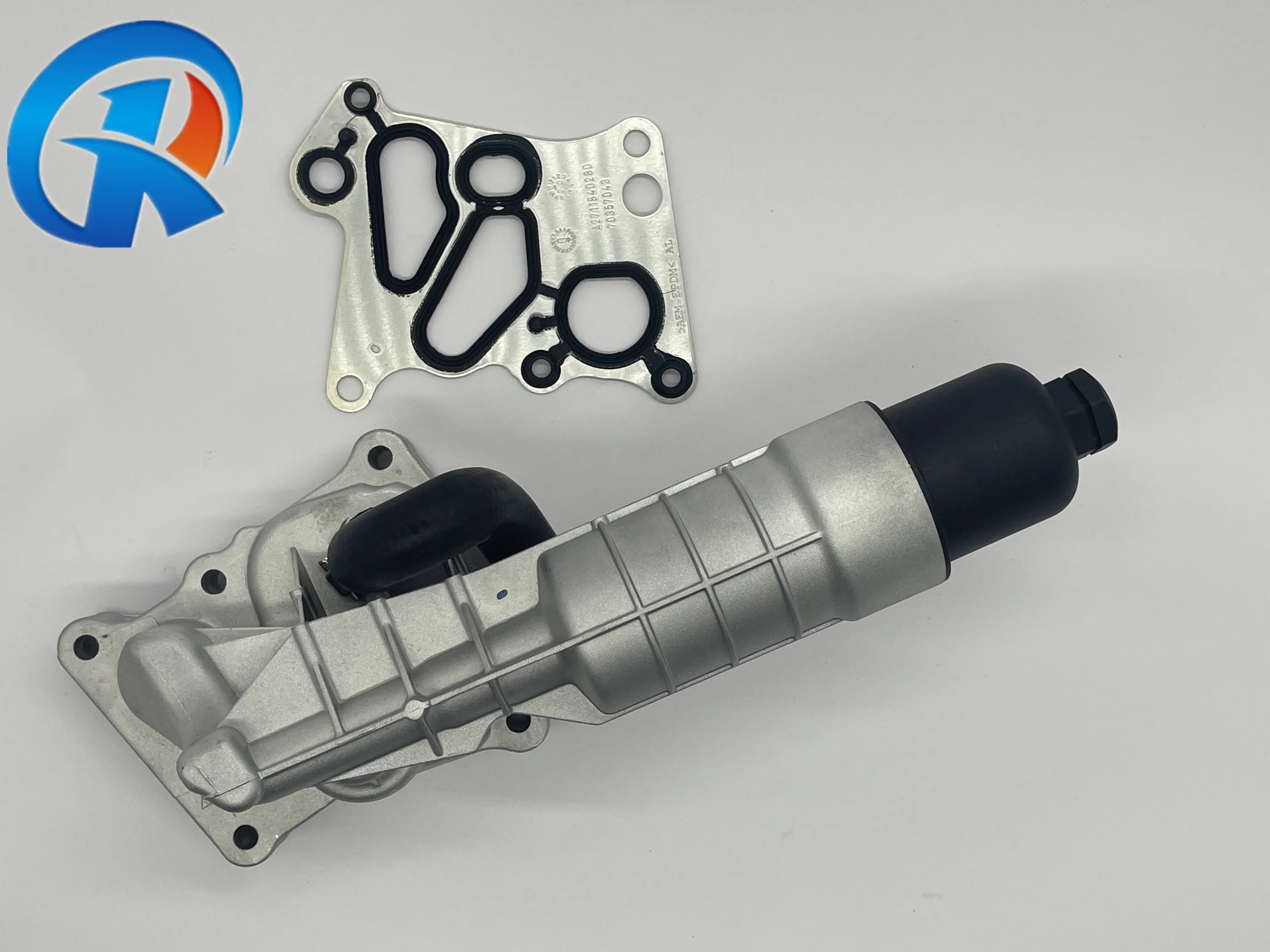 Новинка 2711801410 оригинальный модуль фильтра охладителя масла двигателя для