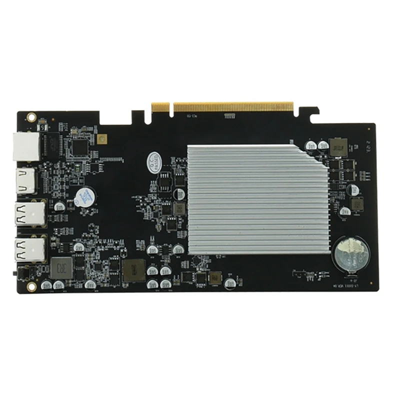 Оригинальная материнская плата для майнинга BTC 6 карт PCIE X16 слот графической карты