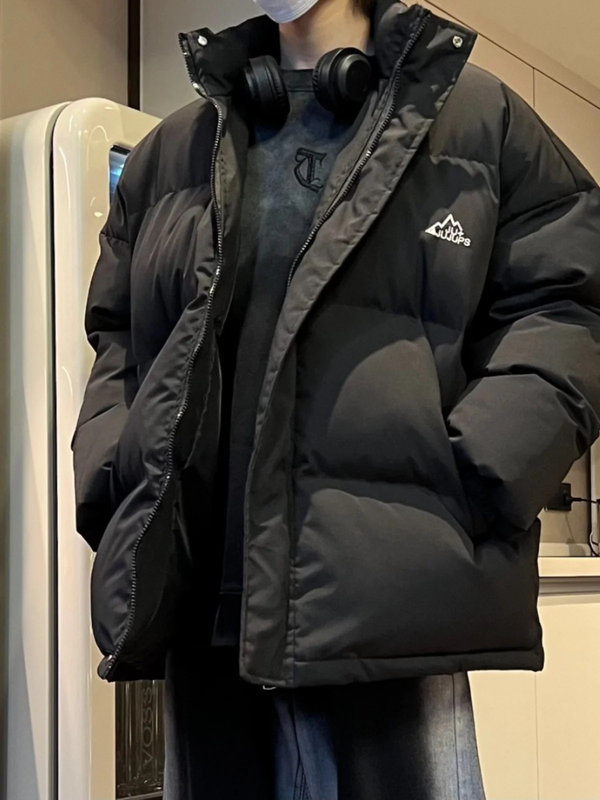 Осень-зима 2023 новая горная мужская и женская четырехцветная утолщенная теплая