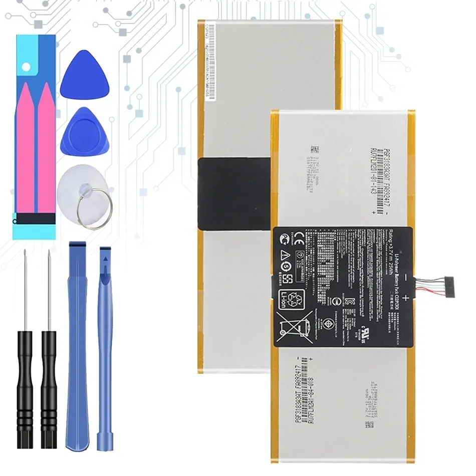 Аккумулятор для ноутбука 6560 мАч C12P1301 ASUS MEMO PAD K00A (ME302C) TF303 TF303K TF303CL K014 K01B 1B014A 1D020A 1D021A