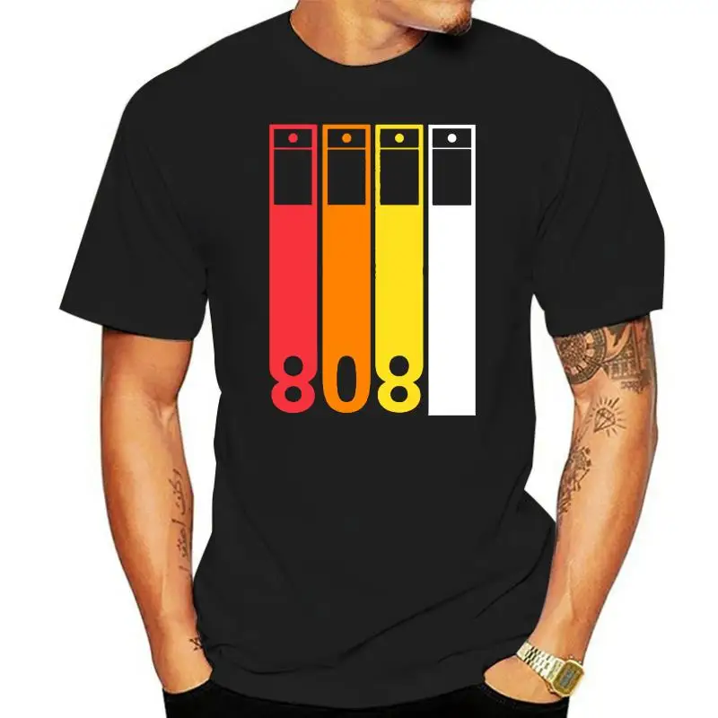 

Хлопковая рубашка с принтом Roland TR 808, модная рубашка с индивидуальным дизайном, музыка, Новинка