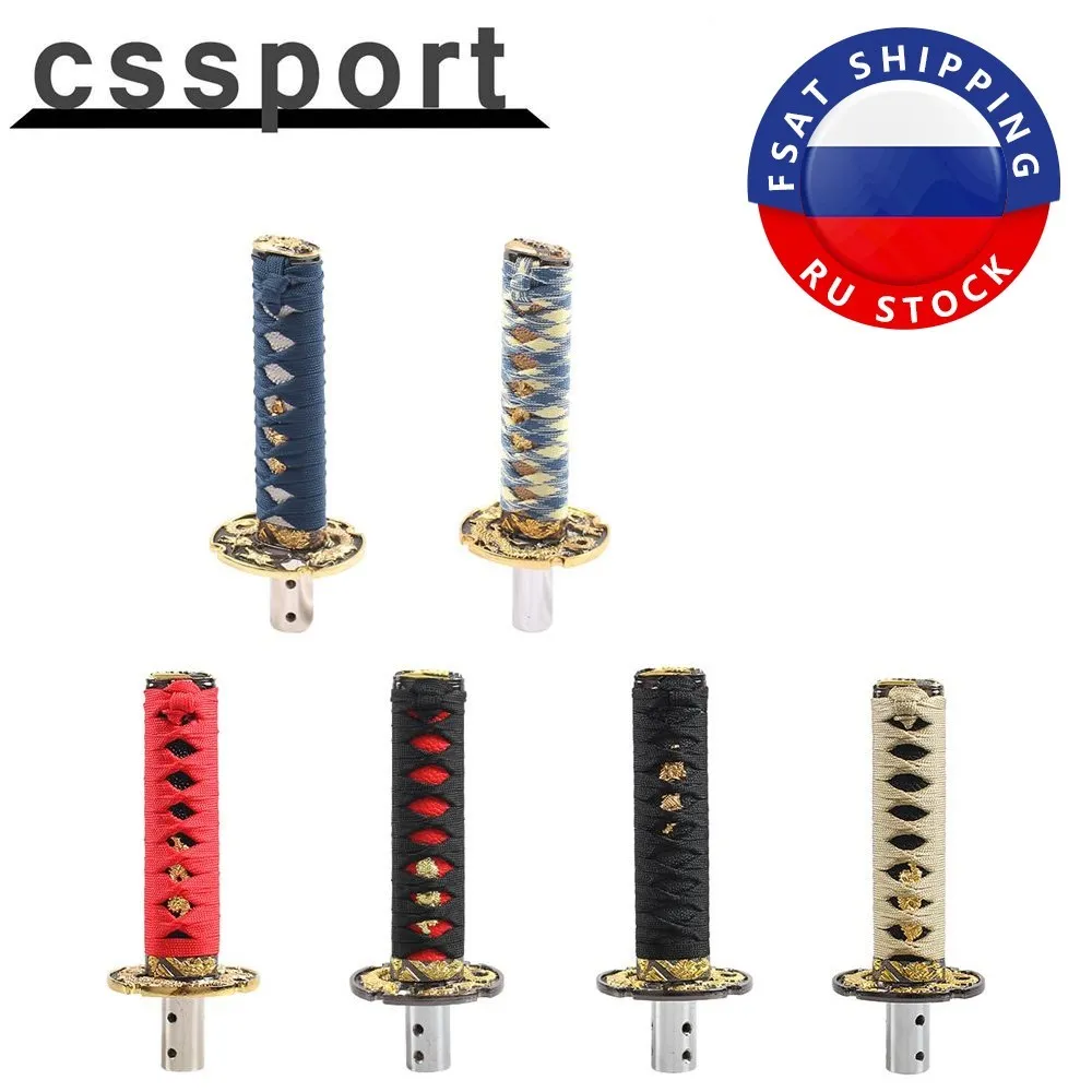 Универсальный JDM самурайский меч ручка переключения 150 мм Катана нож передач с