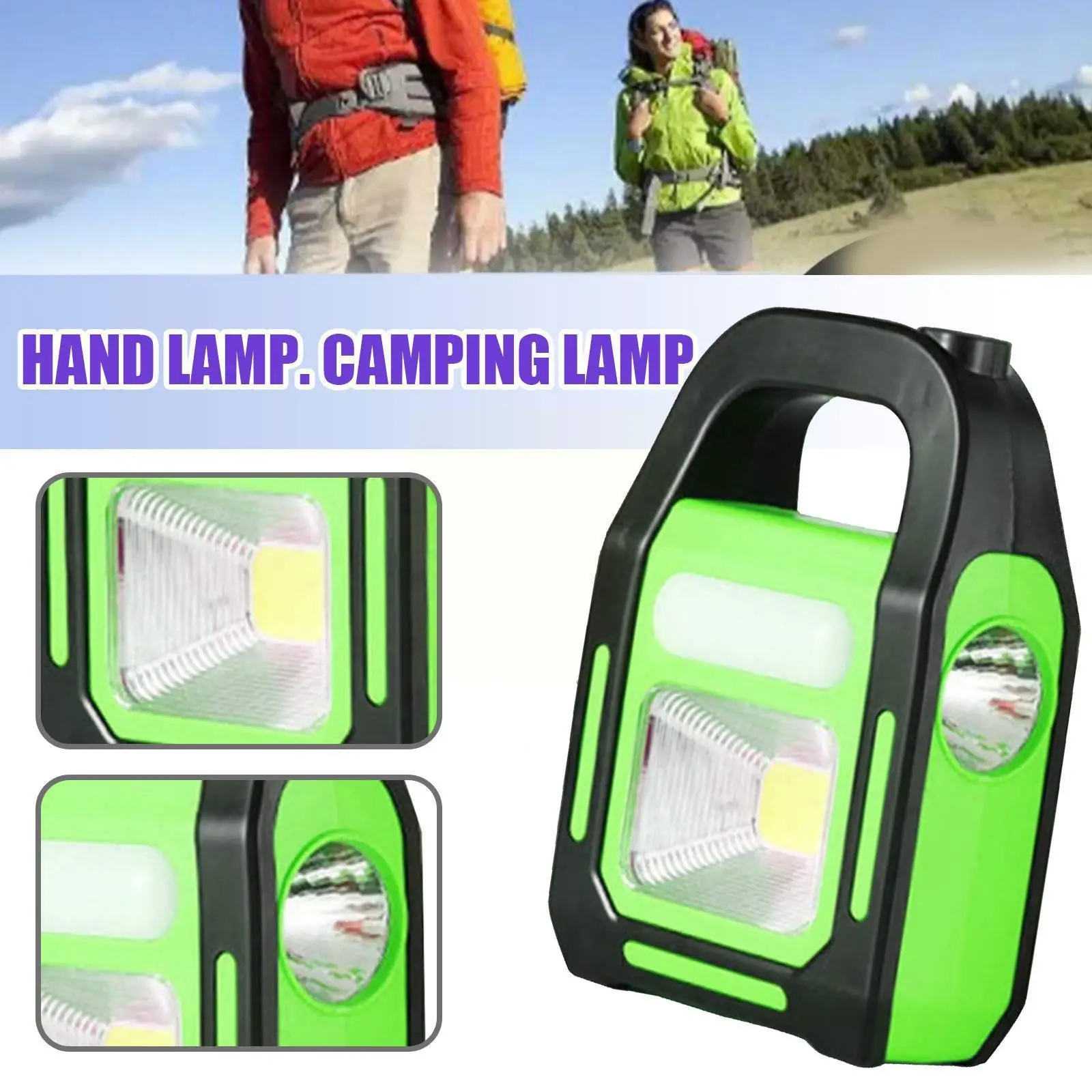 

Mini Led Flashlight Work Light Rechargeable Cob Portable Light Keychain Hot Small Outdoor Light Camping Flashlight N9t2