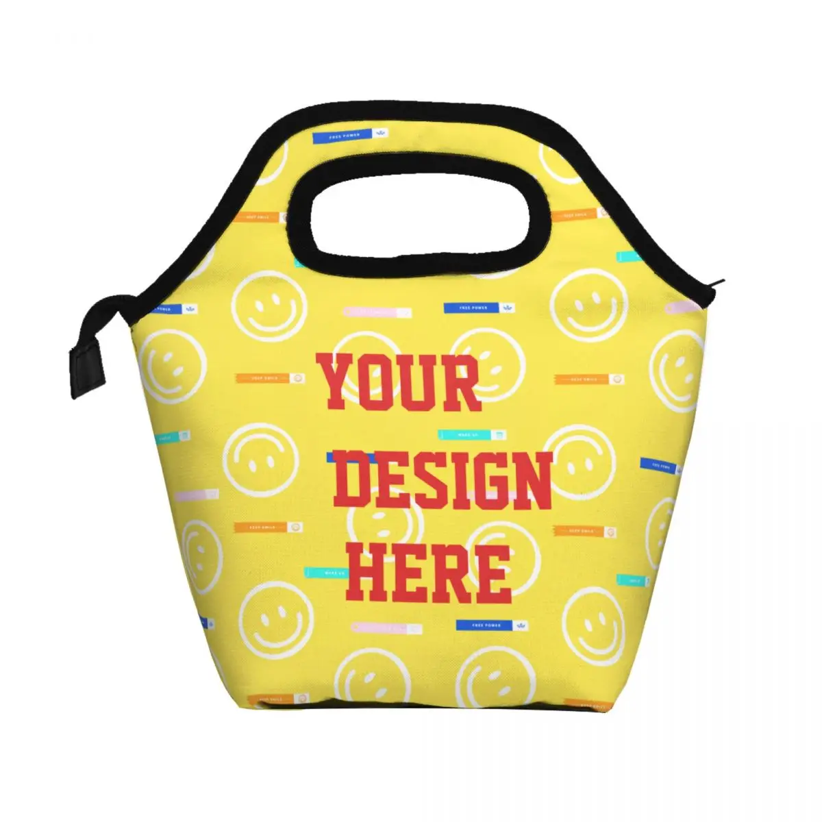 

Personalized Lunch Bag Custom Lunch Box Bag Your Design Lunch Bags for Women Printed Soft Lightweight Insulated Lunch Bag 11250