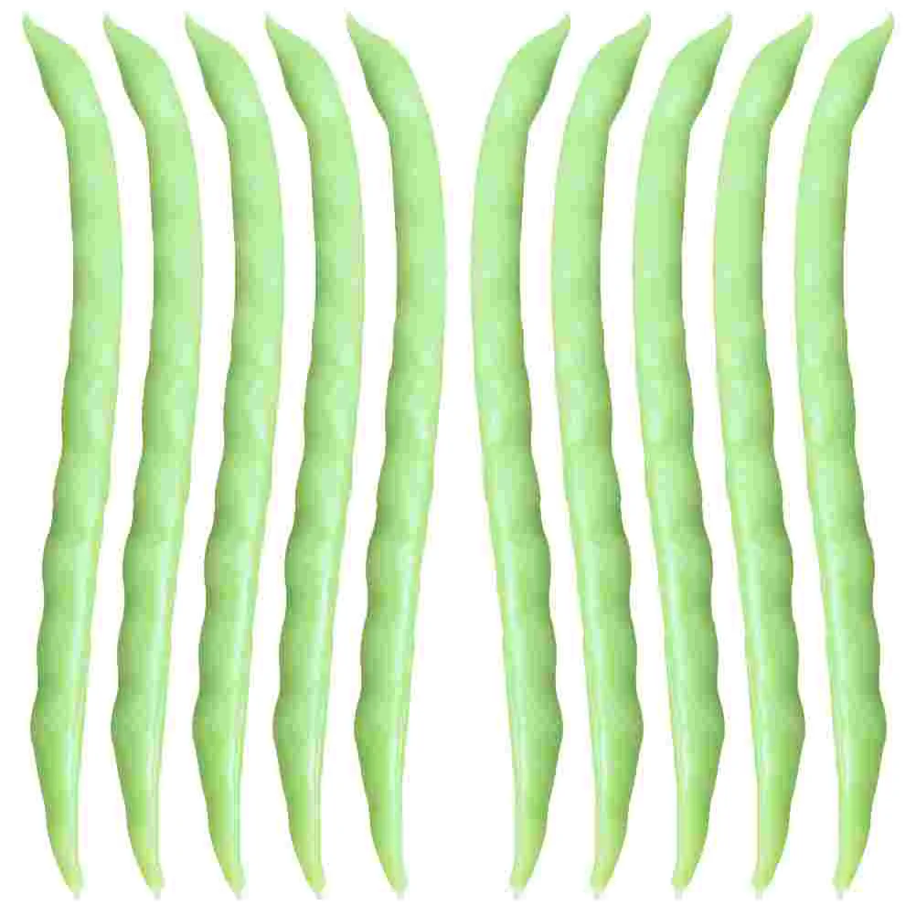 10 Pcs Fake Food Vegetable Props Kitchen Decoration Simulation Models False Carob Artificial Pvc Decorations Restaurant