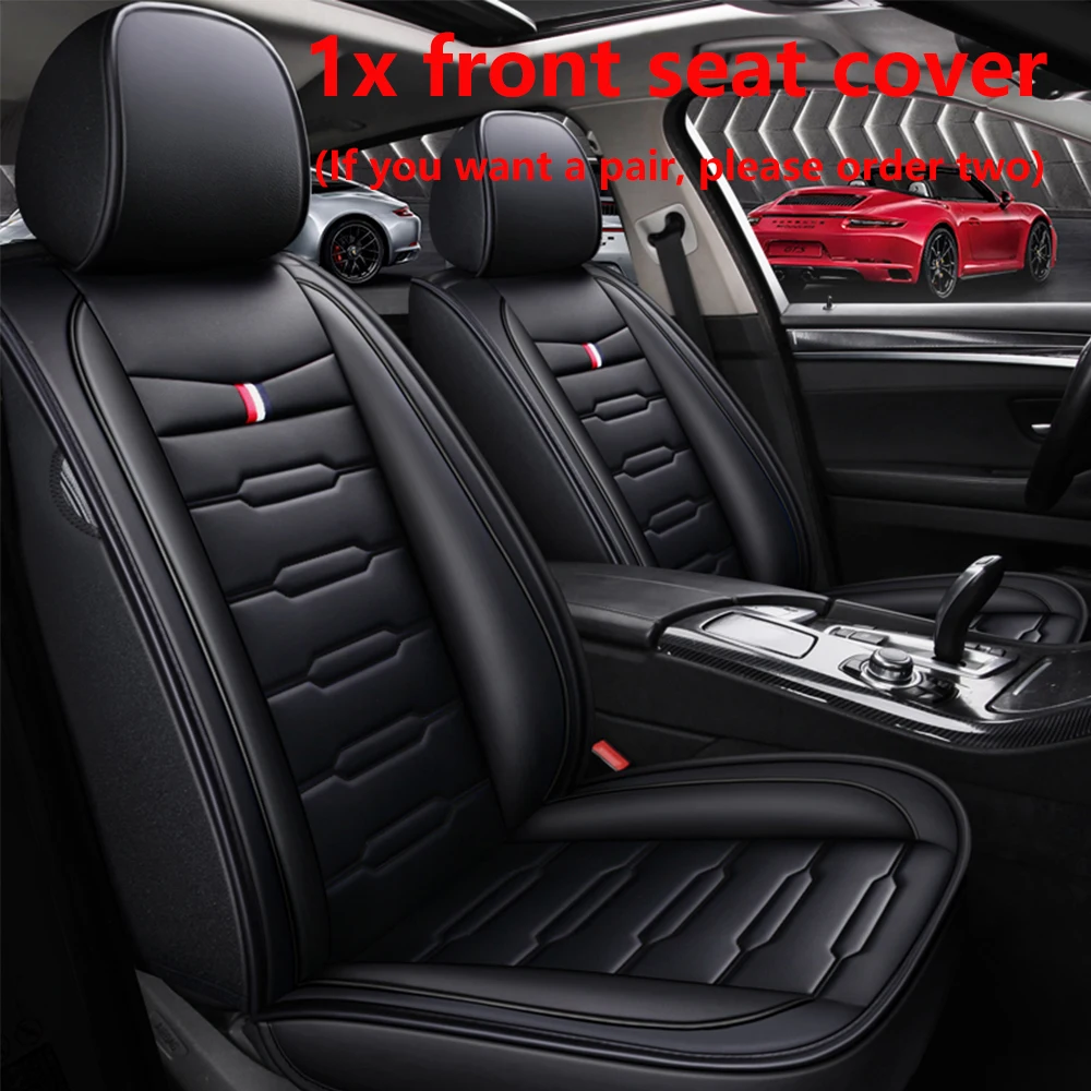 

Универсальные кожаные чехлы для автомобильных сидений для Lada 2114 Granta Xray Vesta SW Cross Kalina, полный комплект подушек для сидений, аксессуары для интерьера