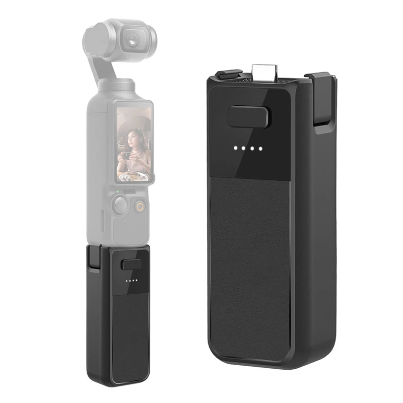 Ручной аккумулятор для DJI Osmo Pocket 3 ручка 2800 мАч аккумуляторная с интерфейсом Type-C