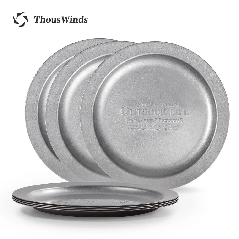 

Thouswind 1/3 шт., винтажный женский набор, посуда для пикника на открытом воздухе, дорожная Туристическая посуда из нержавеющей стали 22 см, кухонн...