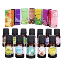 10ml essential oils 12 kinds of scent pure diffuser oils rose jasmine lemon ocean green tea osmanthus snowlotus strawberry