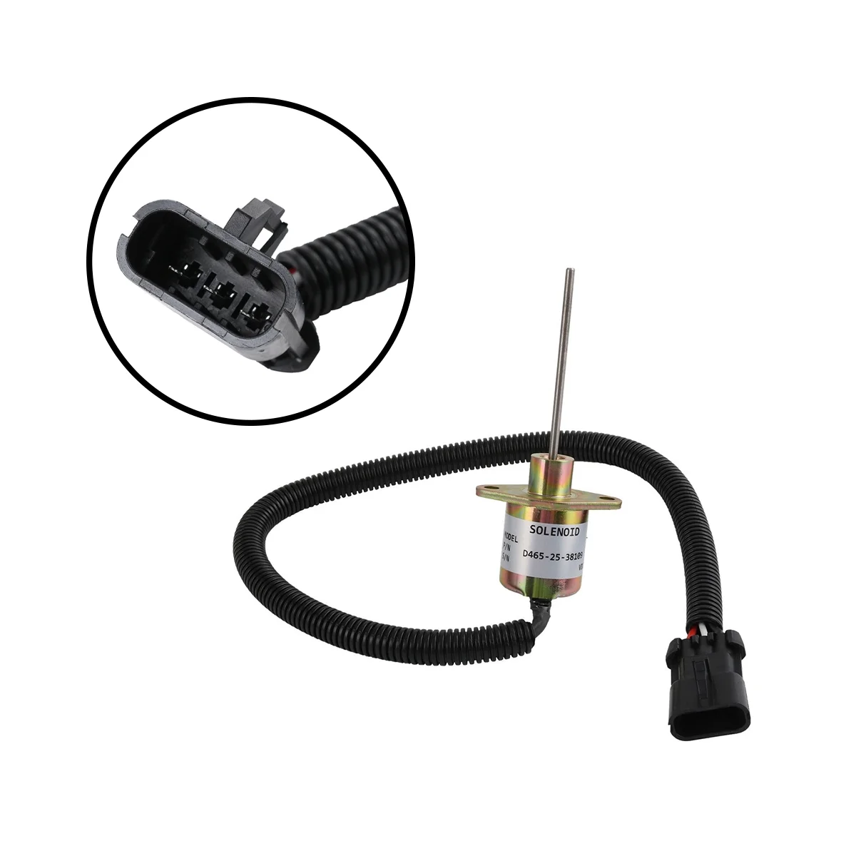 Электромагнитный клапан экскаватора электромагнитный для Kubota 05 серии 25-38109-05