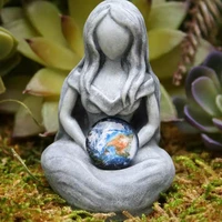 gaia earth mother goddess statue garden decoration resin craft figure sculpture home outdoor furnishings