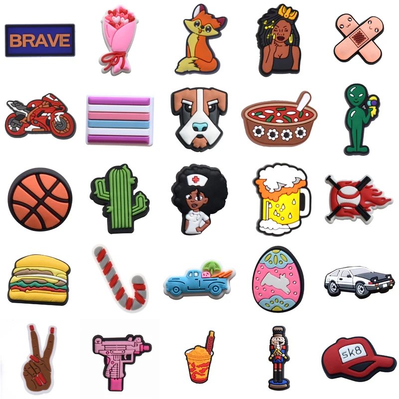 

Gifts Shoes Accessories Men Set Jeans Shoe Charms Boy Women Charm Kids Decorations for Crocs Para Pins Packs Girl Wholesale Bulk