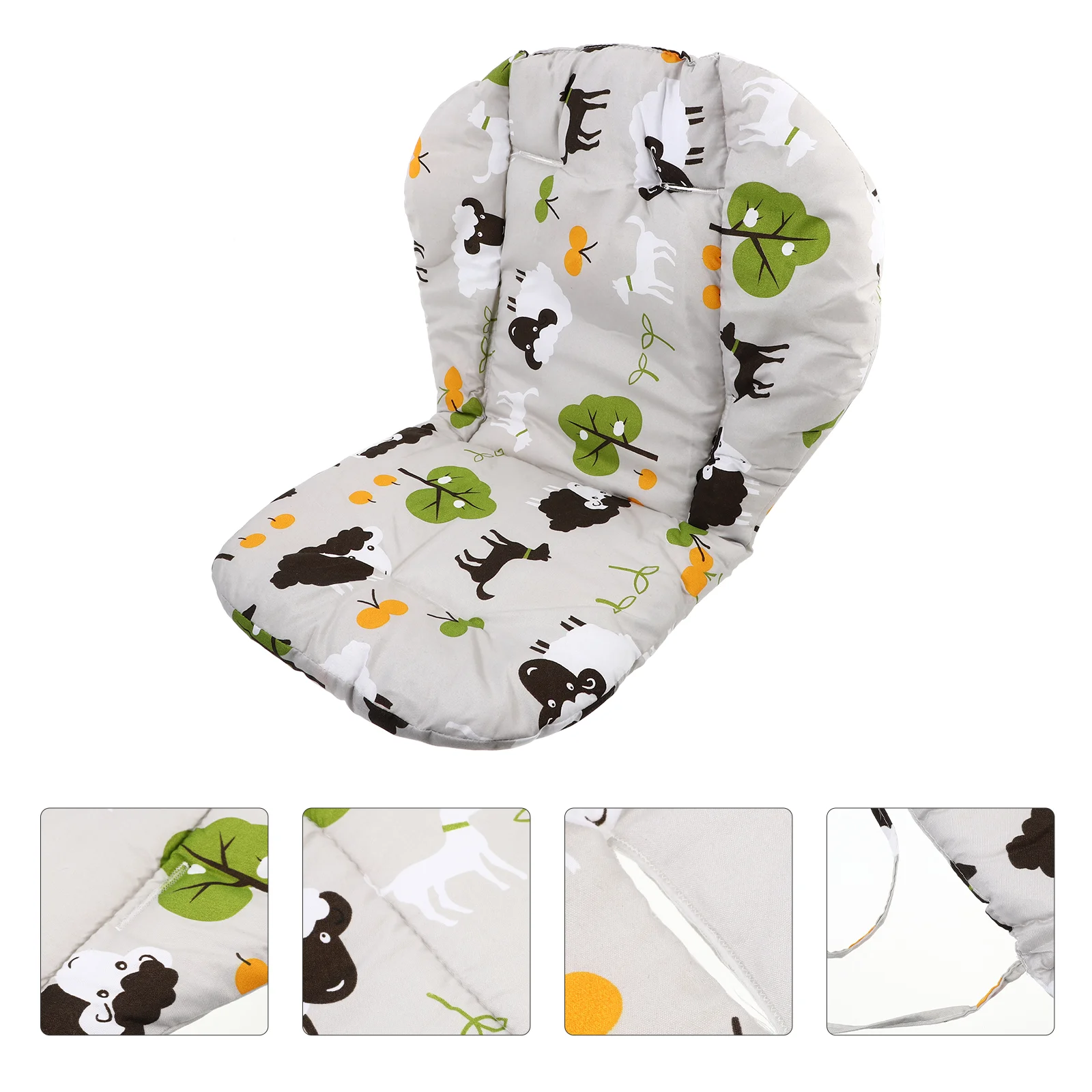 

Baby Stroller Cotton Pad Seat Cushion Cart Supplies Protector Infant Liner Insert