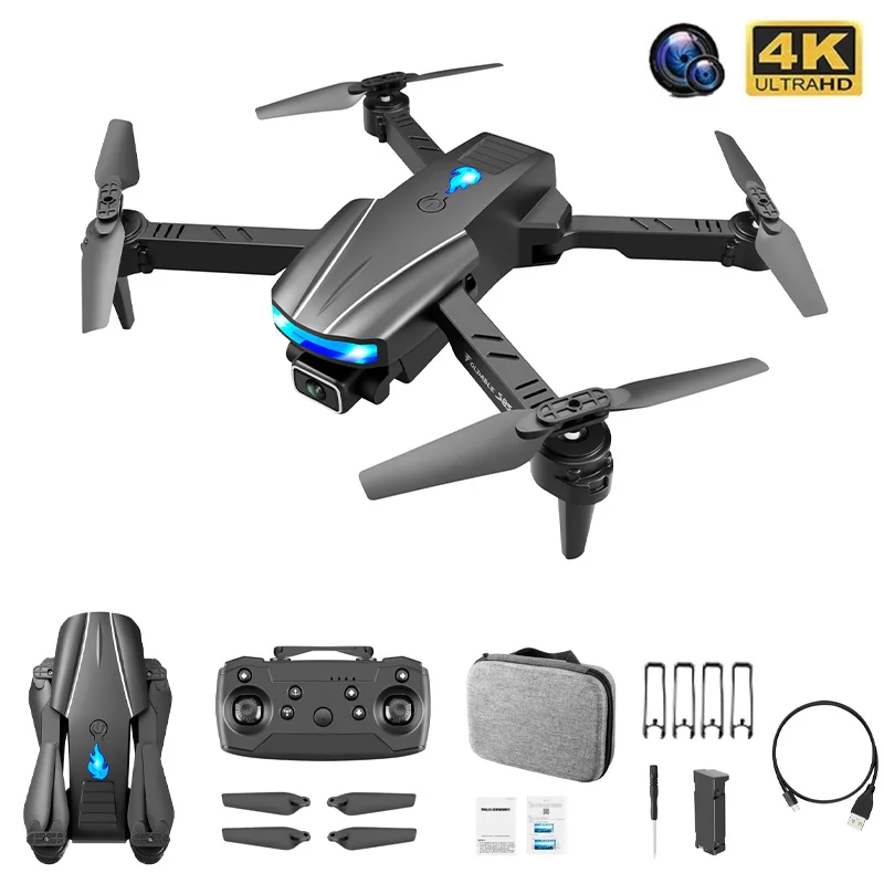 

New S85 Drone HD dual camera WIFI FPV Drone With Wide Angle HD Folding Four -axis aircraft remote control aircraft 4k drone gps