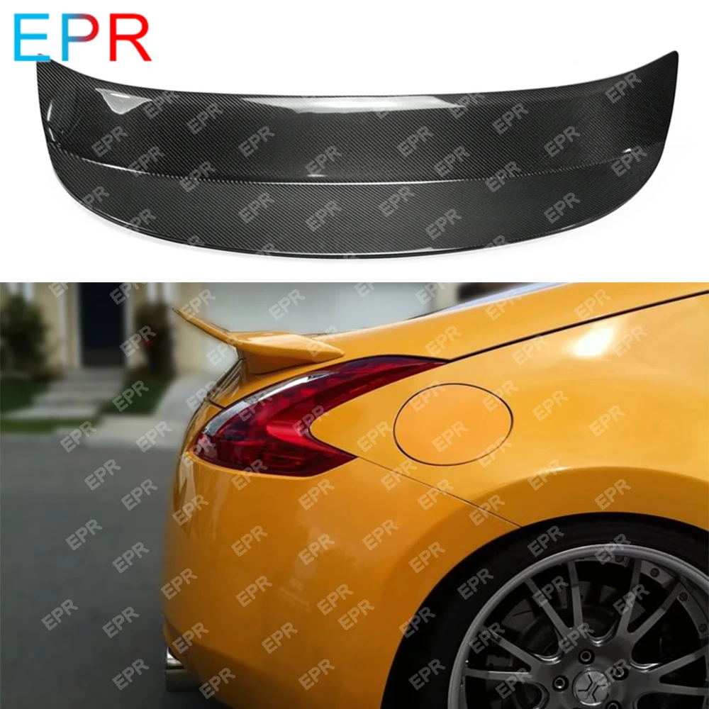 

(Местность США) для Nissan 370Z Z34 углеродное волокно AJT3 задний спойлер Комплект кузова автотюнинг часть крыла заднего багажника (2009 и новее)