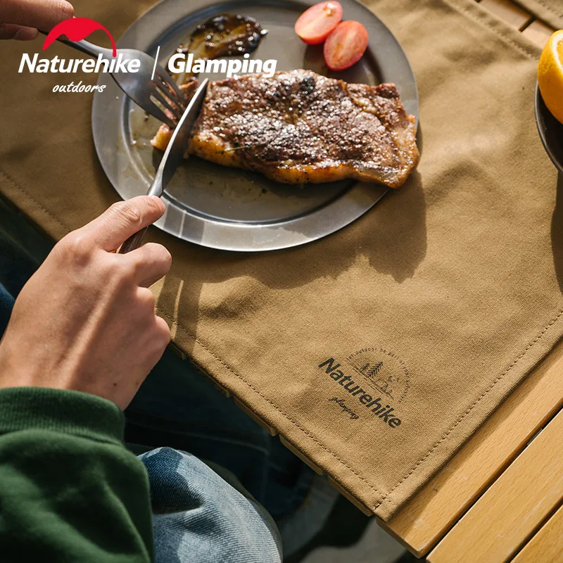 Naturehike открытый холст коврик для пикника набор Водонепроницаемый маслостойкий