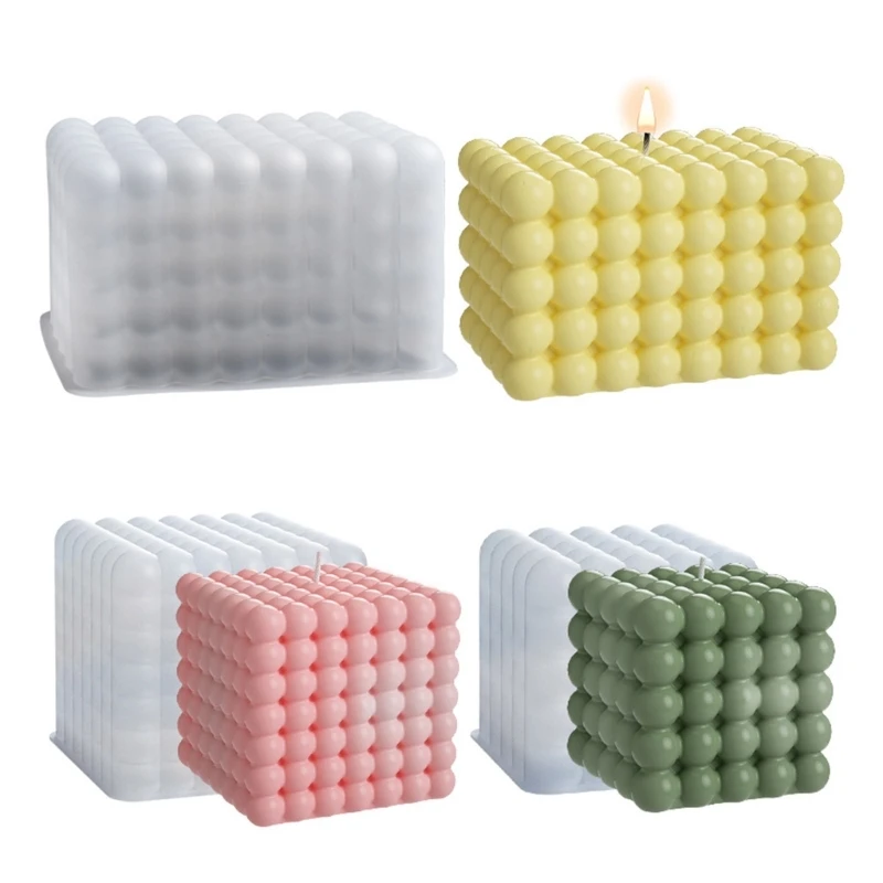

XXFD формы для изготовления свечей, 3D кубики, искусственное мыло, орнамент, форма для рукоделия, домашние украшения