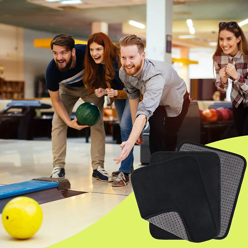 Чистящее полотенце из микрофибры для боулинга нескользящая подушечка моющаяся