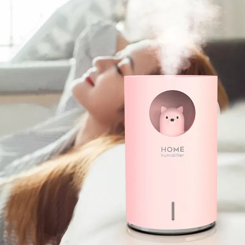 

Home Humidifier 700ML Large Capacity USB Air Humidificador Aroma Essential Oil Diffuser With Color LED Lamp Air Purifier Fogger