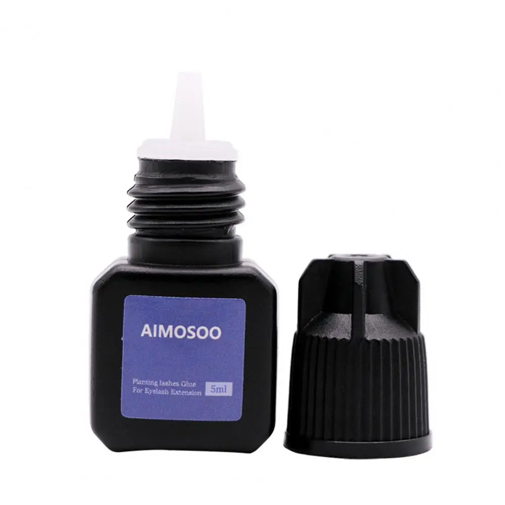 

Portable 5ml Useful Grafting Eyelash Practice Glue Lightweight Eyelash Glue Drops Low Smell for Household