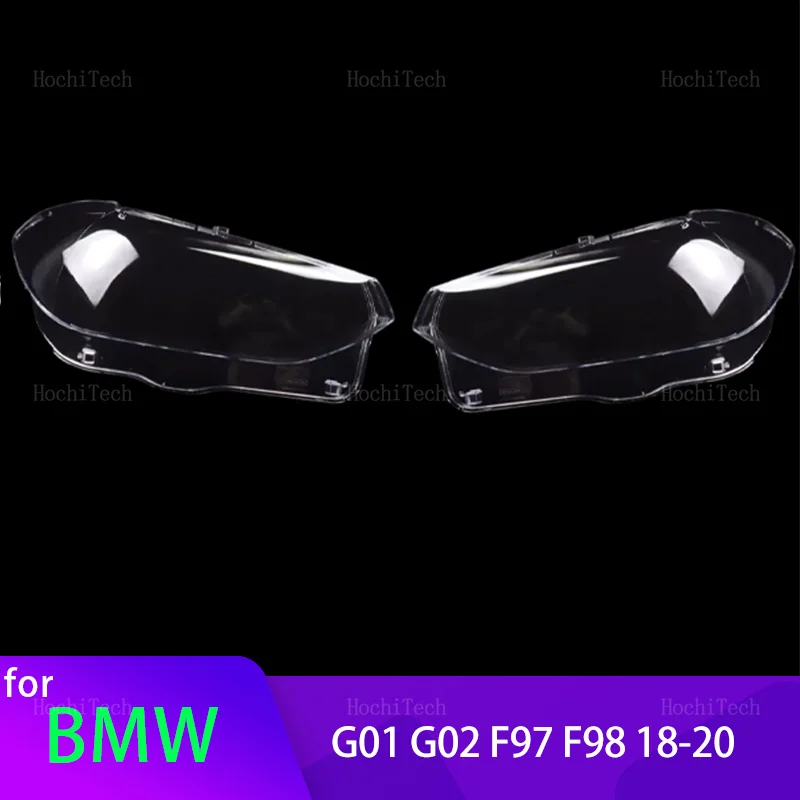 Крышка фары для BMW X3 X4 X3M X4M G01 G02 F97 F98 предварительно фейлифт 18-20 Прозрачный корпус