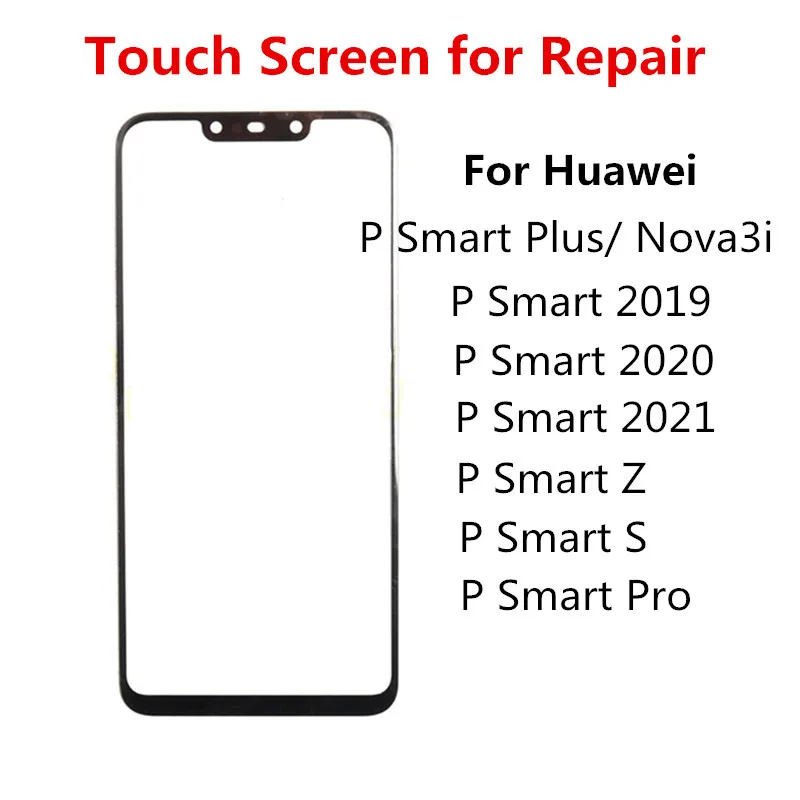 Schermo esterno per Huawei Nova 3i P Smart 2019 2020 2021 Plus Pro S Z pannello tattile anteriore Display LCD copertura in vetro parti di riparazione dell'obiettivo
