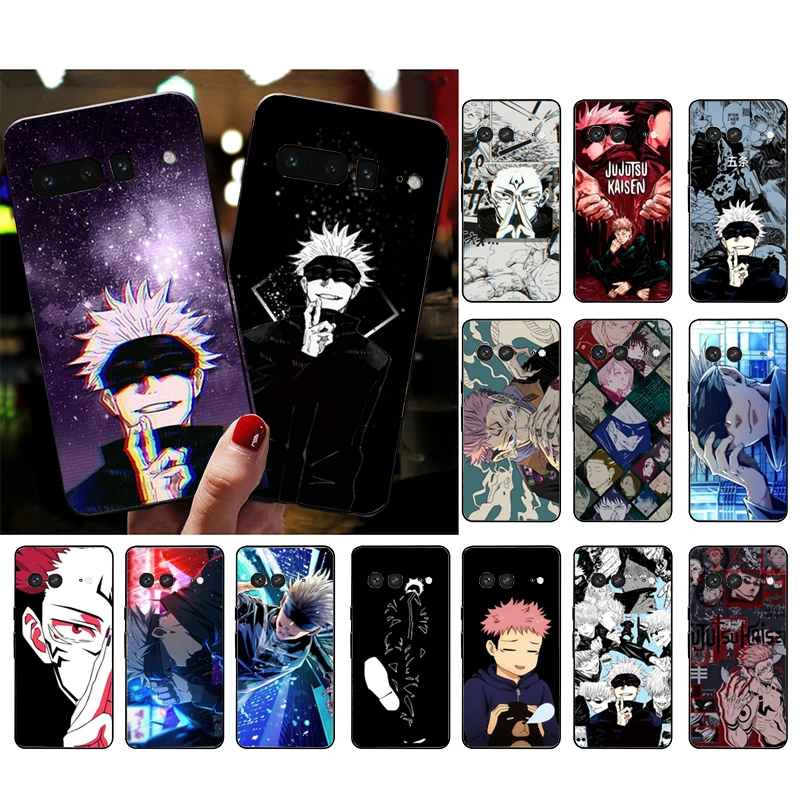 

Phone Case for Google Pixel 7 Pro 7 6A 6 Pro 5A 4A 3A 4 XL Pixel 5 6 4 3 XL 3A XL 2 XL Jujutsu Kaisen Yuji Itadori Satoru Gojo
