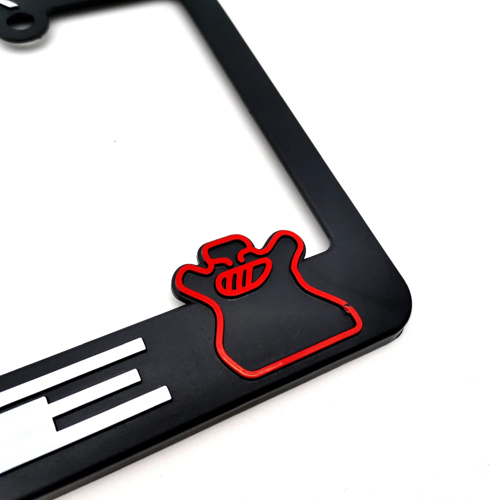 2 шт. рамка для номерного знака автомобиля крышка JDM Bride Skunk2 HKS держатель из