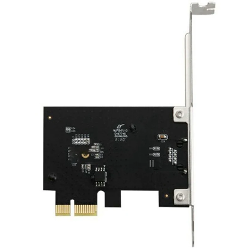 

Сетевая карта 2,5G PCI-E к RJ45, бездисковая сетевая карта Ethernet 2500 Мбит/с 2,5 Гбит/с для ПК