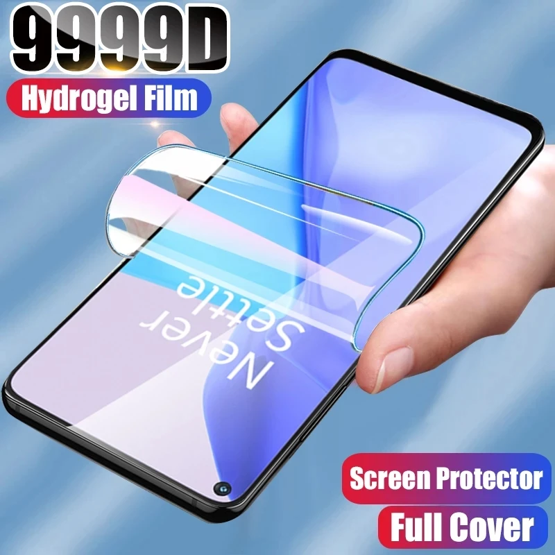 

Screen Protector For OnePlus 10 9 7T 8 7 Pro 6 6T 5T 3T Nord2 Hydrogel Film For OnePlus 9R 9RT Nord CE 2 Lite N10 5G N100 film