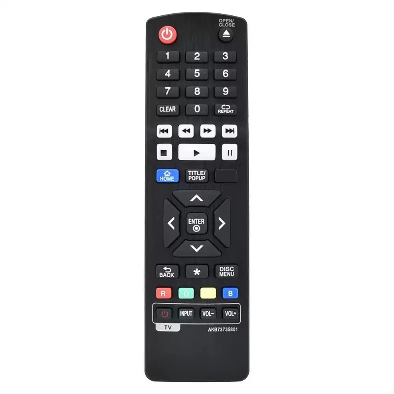 Фото Сменный пульт дистанционного управления LG AKB73735801, совместимый с контроллером LG Blu-ray Disc Player BP330N BP530 №1