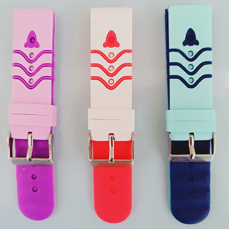 Ремешок сменный силиконовый для детских смарт-часов 4g GPS | Электроника