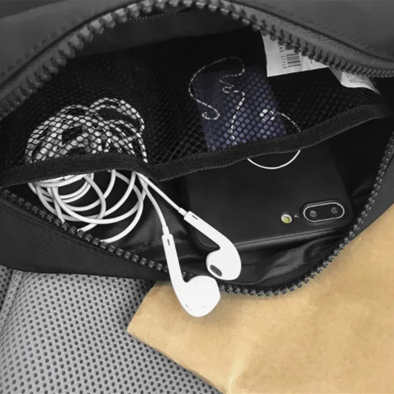 Xiaomi Casual Men Messenger Bag nylon Cell Phone Shoulder Bag Small Crossbody Pack Small Travel Waist Pack Casual Chest Pouch